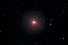 The bright orange star Arcturus