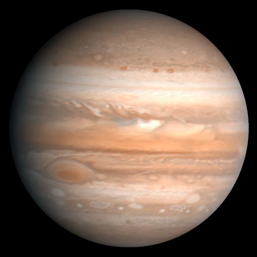 The planet Jupiter