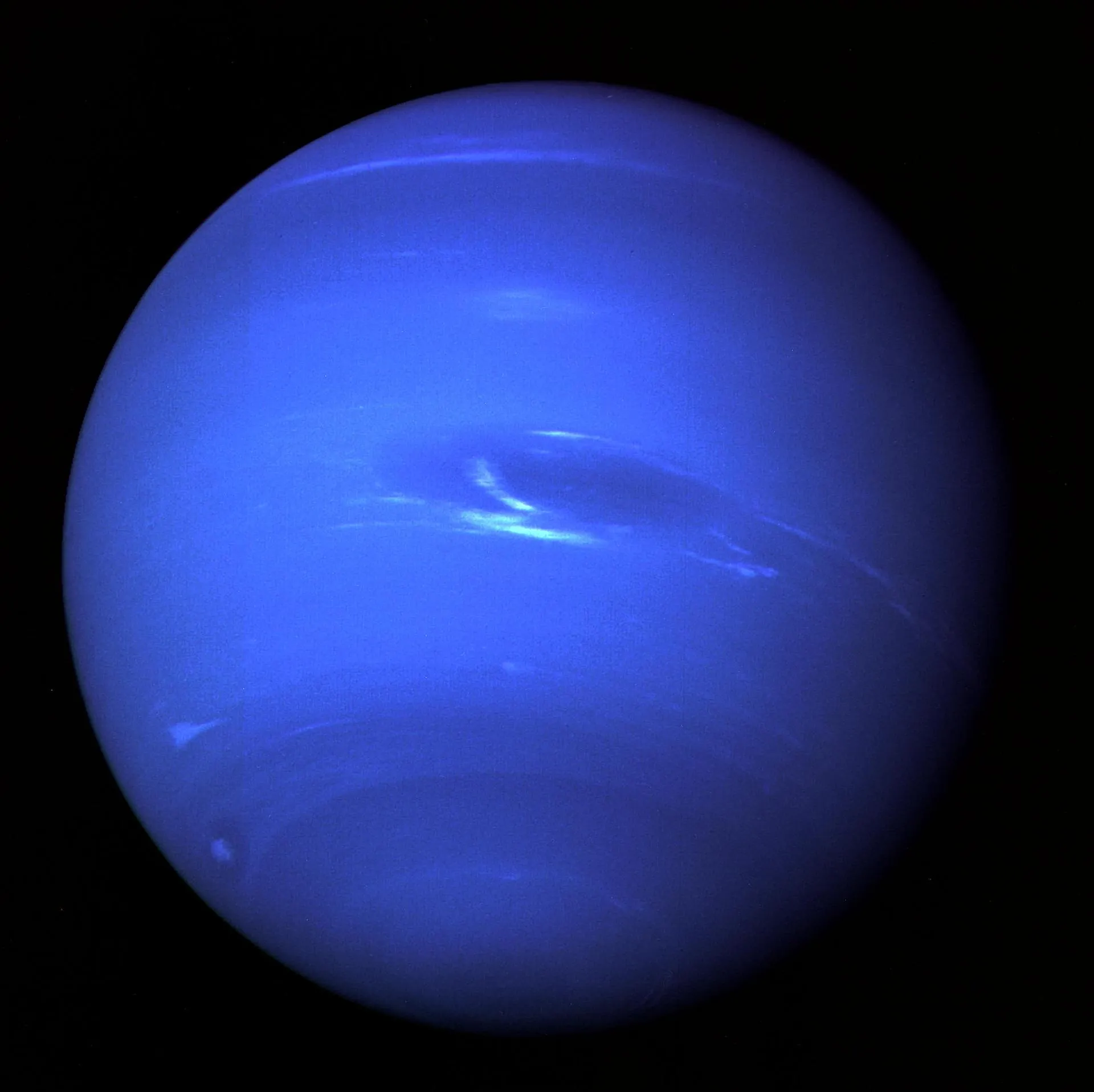 The planet Neptune