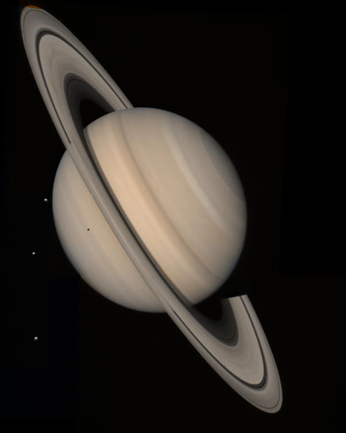 The planet Saturn