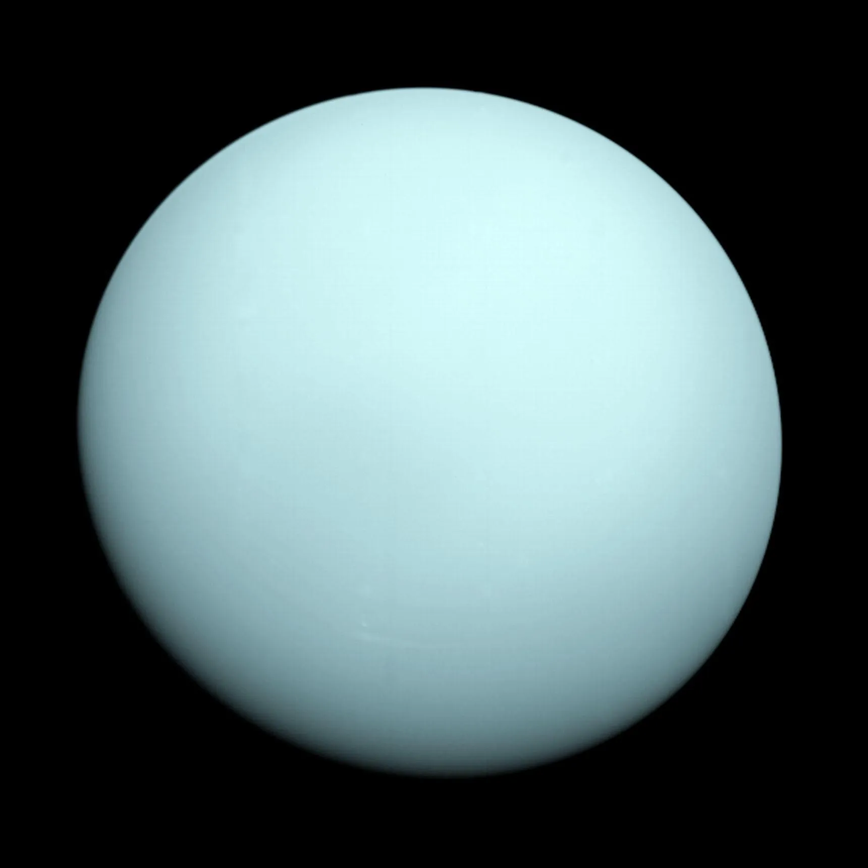 The planet Uranus